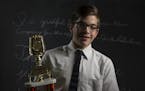 Jack Lieberherr, an eighth-grader at St. Anne&#x2019;s Academy in White Bear Lake, won a national contest for his penmanship. &#x201c;I practice it ev