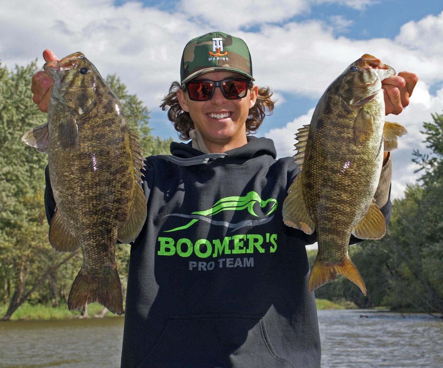 Minnesotan Chad Smith has broken into the national bass fishing ranks in a big way and hopes one day to qualify for the B.A.S.S. Elite Tournament series, which hosts the nation's best bass anglers.