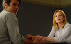 Brownie Harris/CBS Eddie Cahill as Sam Verdreaux and Marg Helgenberger as Christine Price in the Season 3 premiere of "Under the Dome."