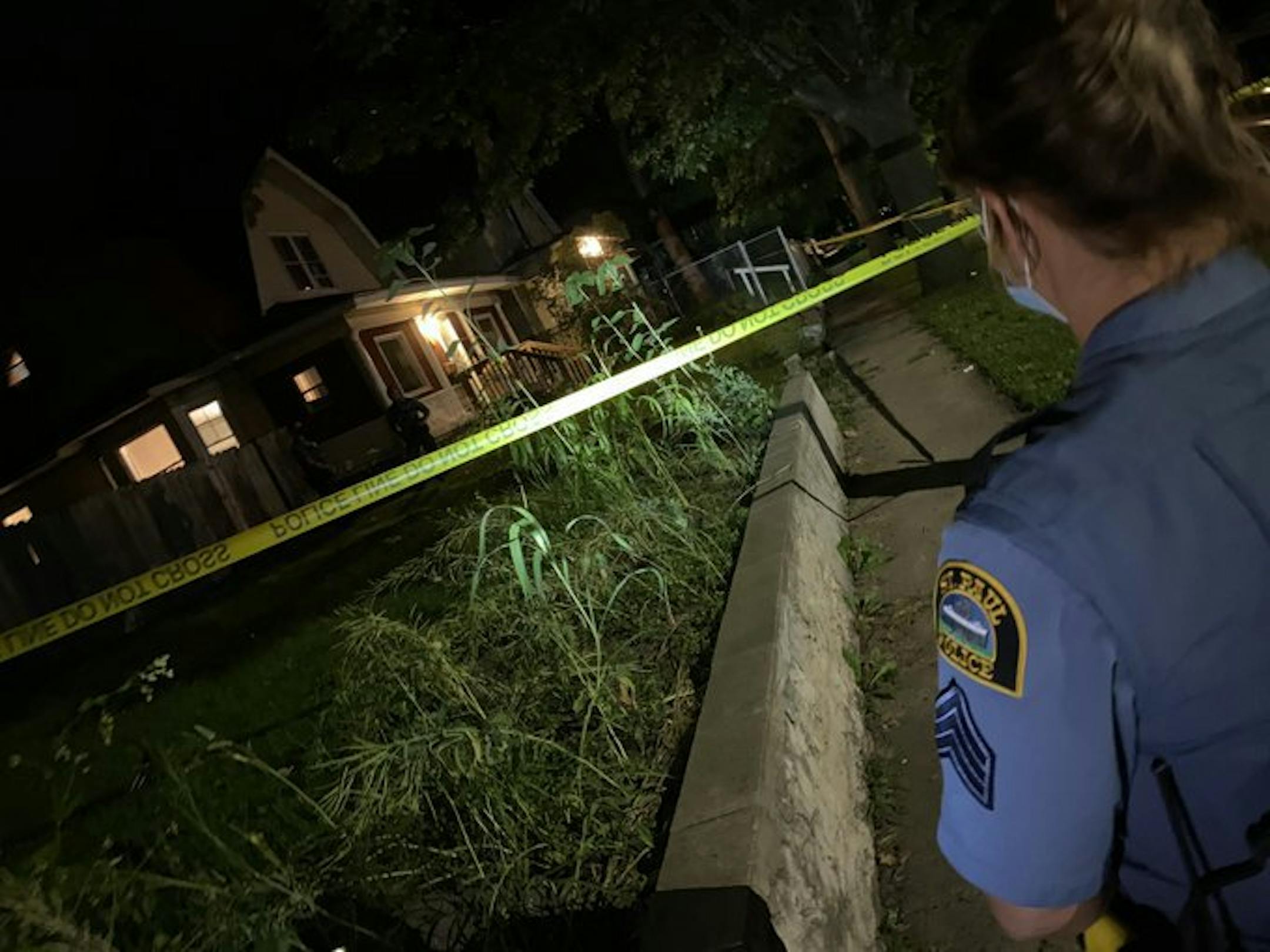 St. Paul Police Departmennt photo: St. Paul police were investigating a homicide on the city's East Side late Wednesday.