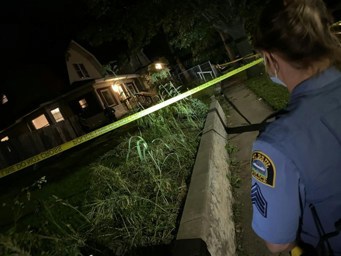 St. Paul Police Departmennt photo: St. Paul police were investigating a homicide on the city's East Side late Wednesday.