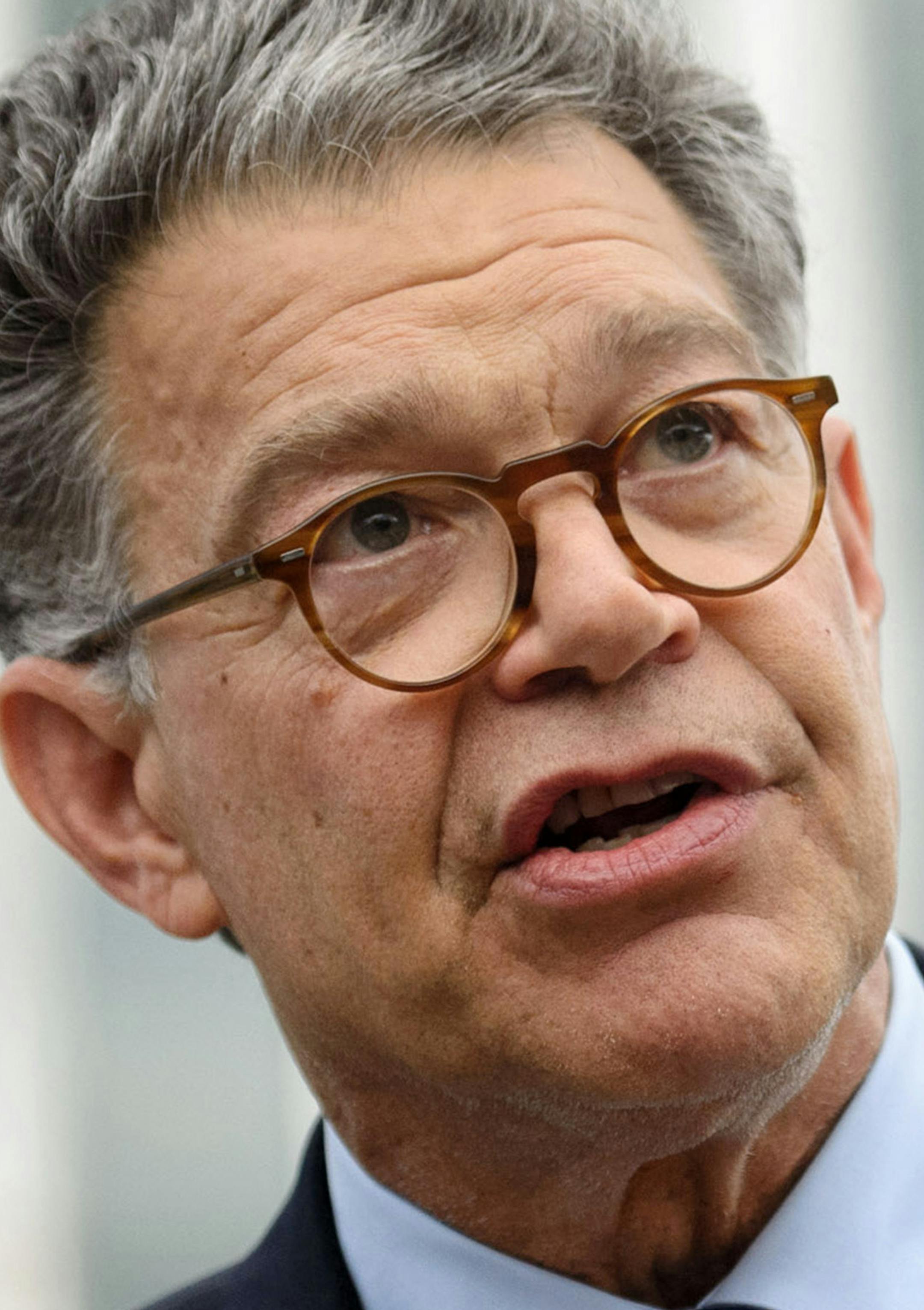 Senator Al Franken spoke to students at a University of Minnesota rally about the work he‚Äôs doing to fight for college affordability and to allow students to refinance their college loans. He also kicked off a campaign door knock taking place that evening. ] Wednesday, September 3, 2014. GLEN STUBBE * gstubbe@startribune.com ORG XMIT: MIN1409071958570551