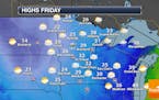 Cloudy Friday With Lingering Snow (Mainly North Of The Metro)