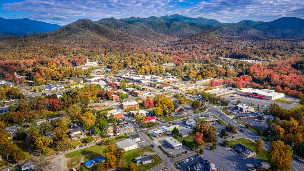 Asheville, N.C., in autumn.