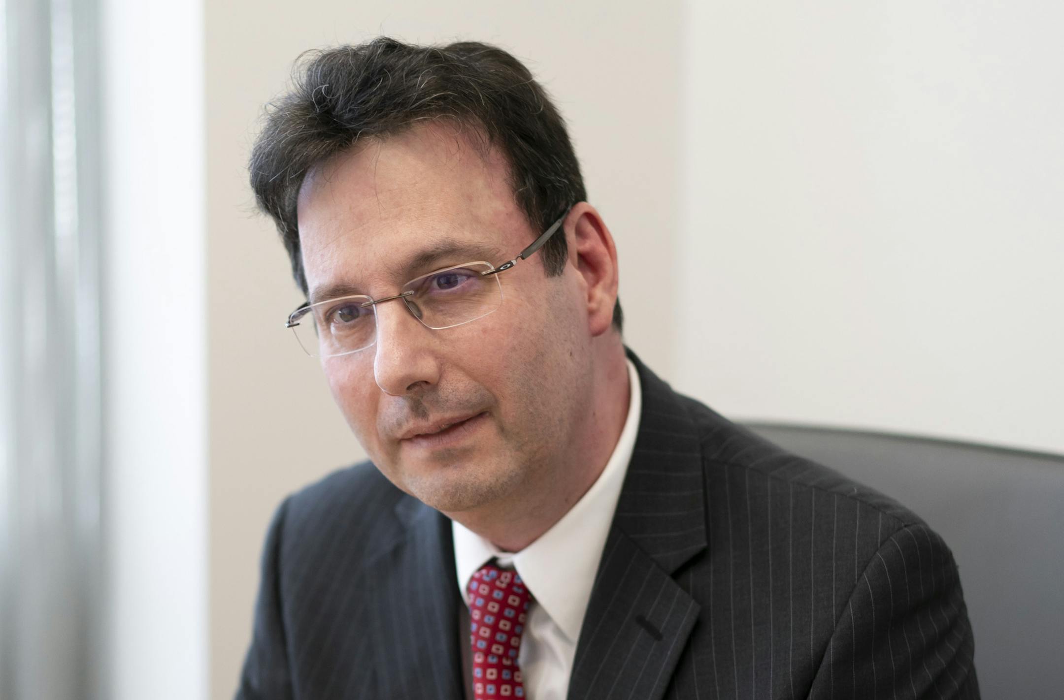 R. Dean Foreman, Chief Economist at American Petroleum Institute, photographed in Minneapolis, Minn., on Tuesday, March 19, 2019. ] RENEE JONES SCHNEIDER &#x2022; renee.jones@startribune.com