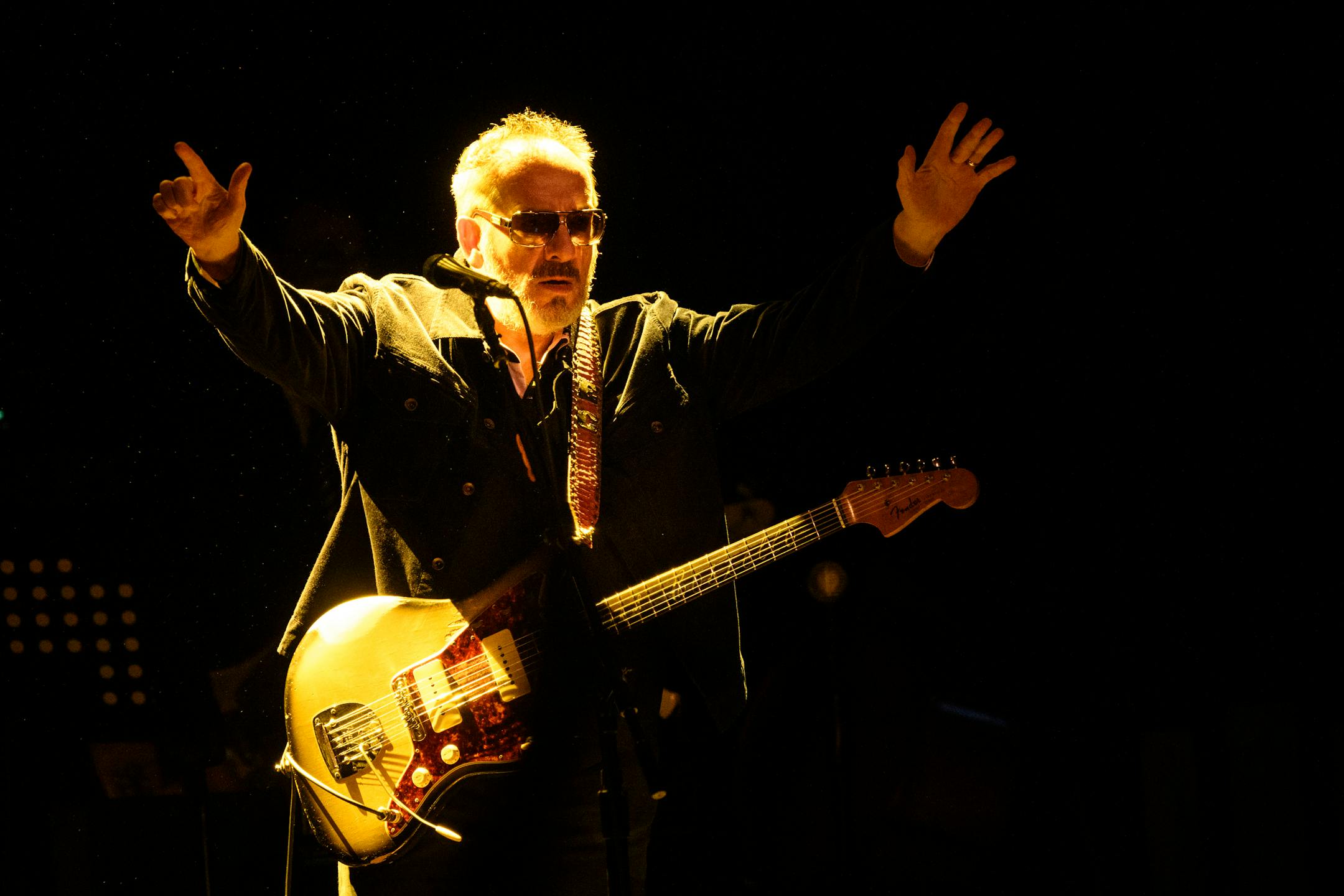 Elvis Costello performs Thursday, Nov. 4, 2021 at First Avenue in Minneapolis.