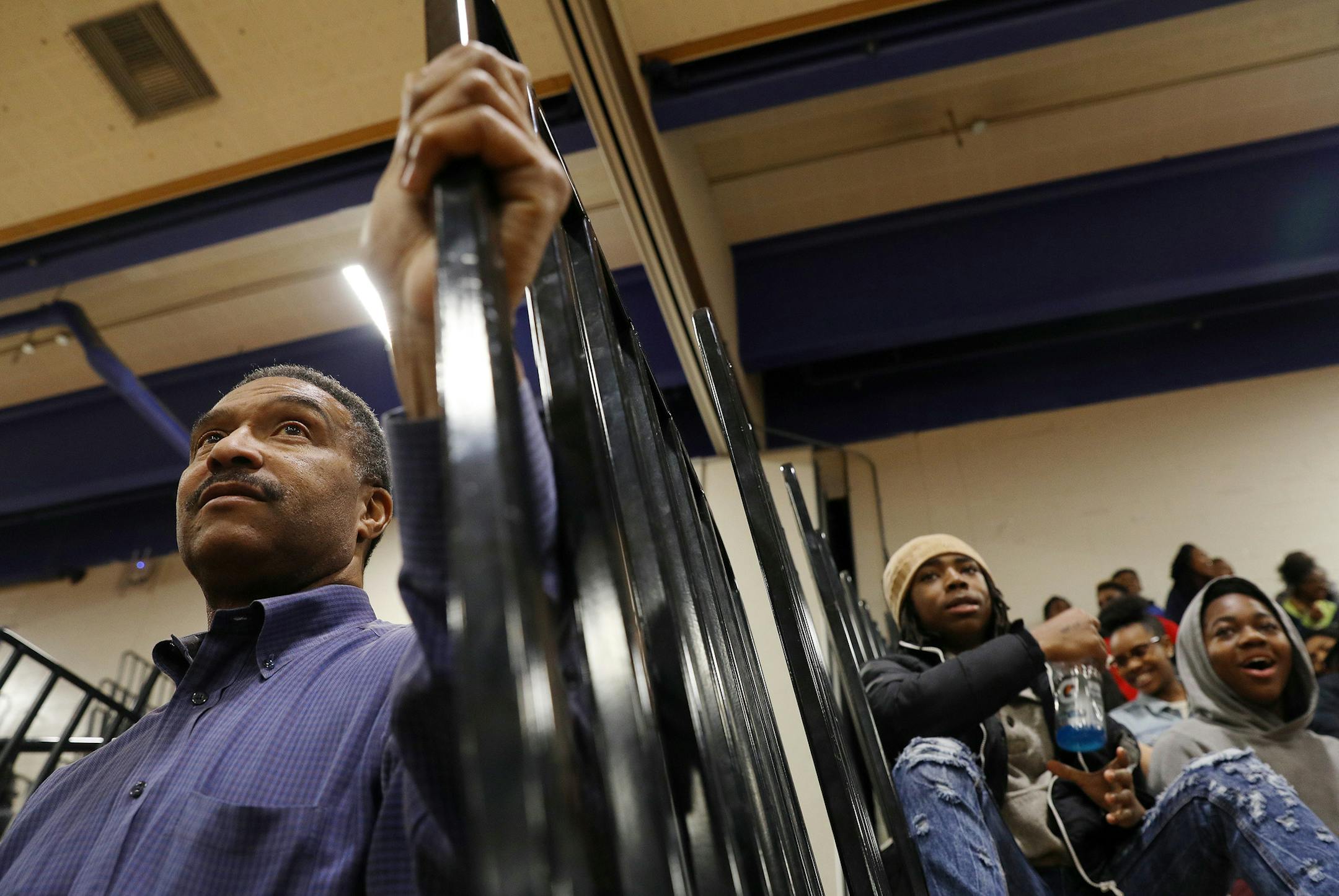 Minneapolis North athletic director Leo Lewis is working to make students feel safe at school and at games. And to him, the little successes matter.
