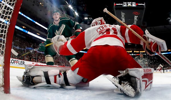The Wild have been experimenting with Charlie Coyle, left, playing him at both right wing and center.