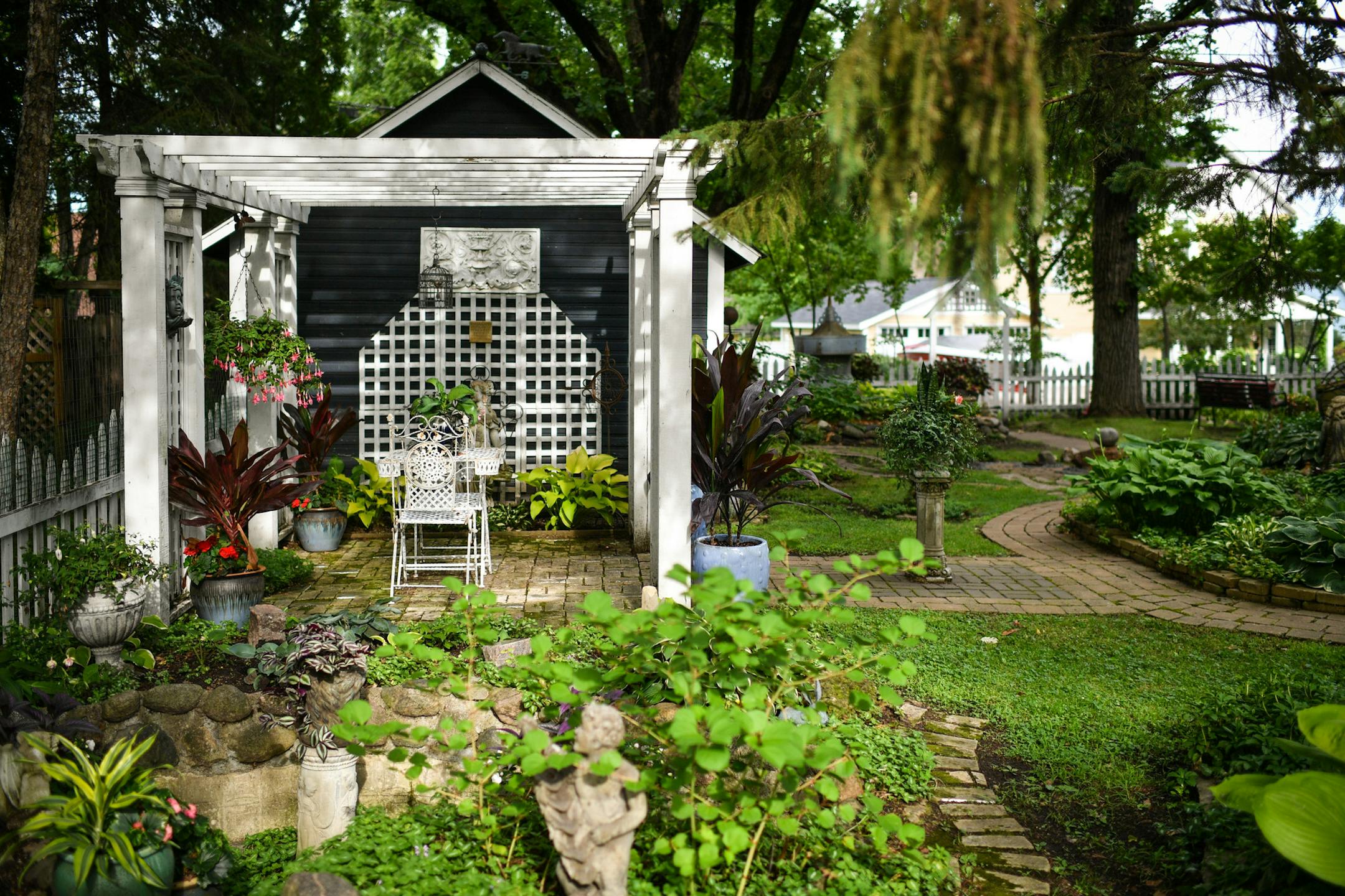 Pergolas can maximize the usability of an outdoor space by reducing harsh sunlight.