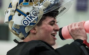 Chanhassen goaltender Kam Hendrickson will be on a hot spot Thursday morning, when his team plays at state for the first time.