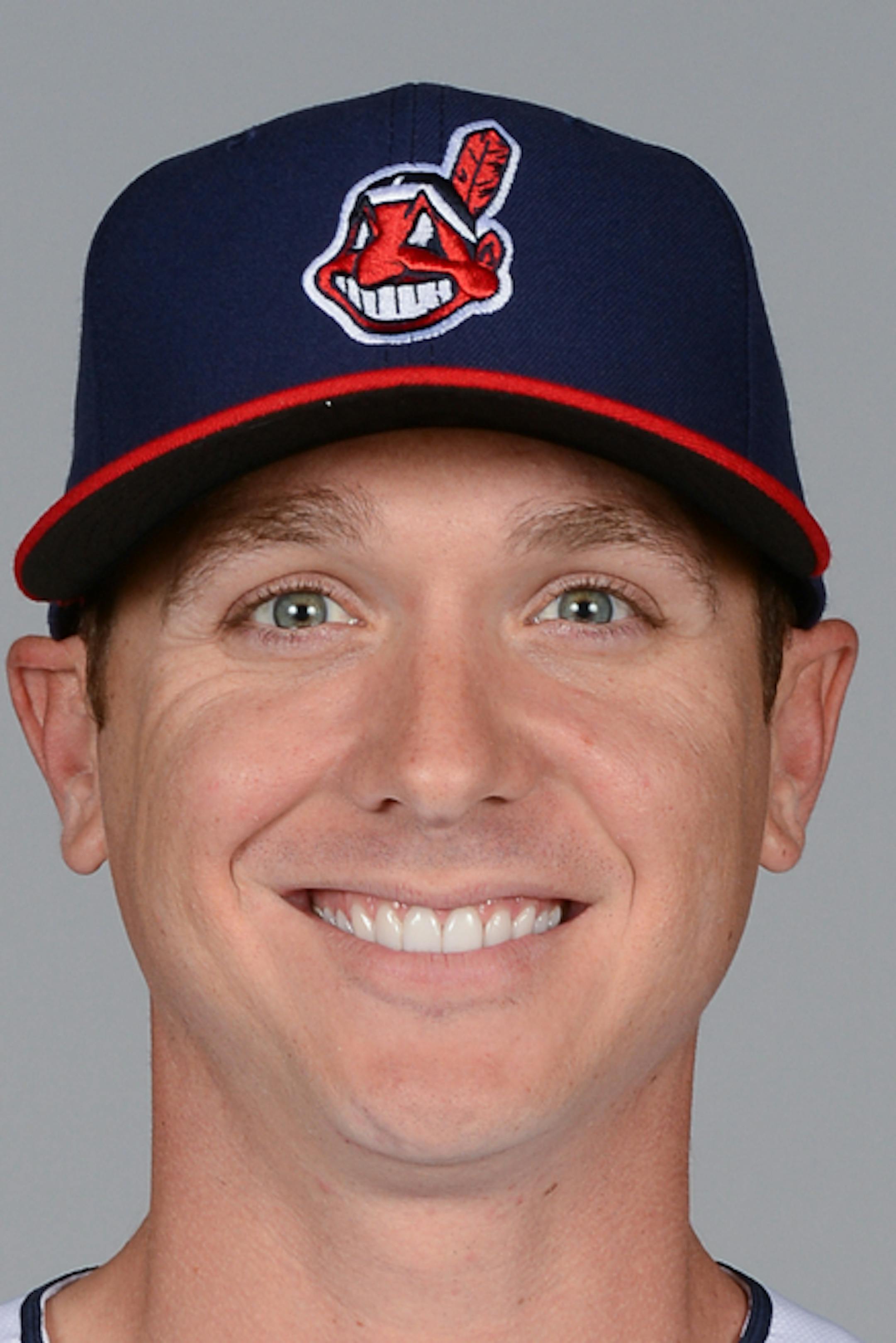GOODYEAR, AZ - FEBRUARY 19: Scott Kazmir #26 of the Cleveland Indians poses during Photo Day on Tuesday, February 19, 2013 at Goodyear Ballpark in Goodyear, Arizona. (Photo by Robert Binder/MLB Photos via Getty Images) *** Local Caption *** Scott Kazmir ORG XMIT: 159448184