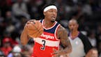 Guard Bradley Beal leads the Wizards in scoring at 23.1 points per game.