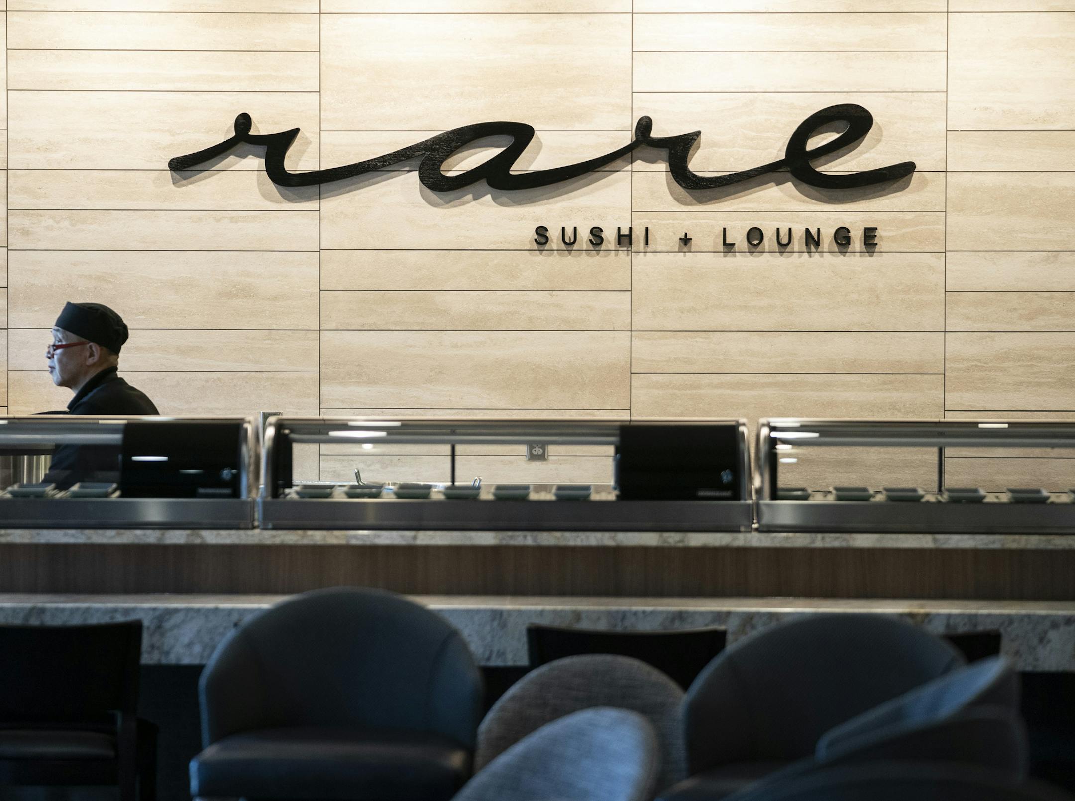 The sushi restaurant Rare at the entrance to the new Lifetime Fitness at Southdale Center in Edina, Minn., on Monday, December 2, 2019. ] RENEE JONES SCHNEIDER ¥ renee.jones@startribune.com