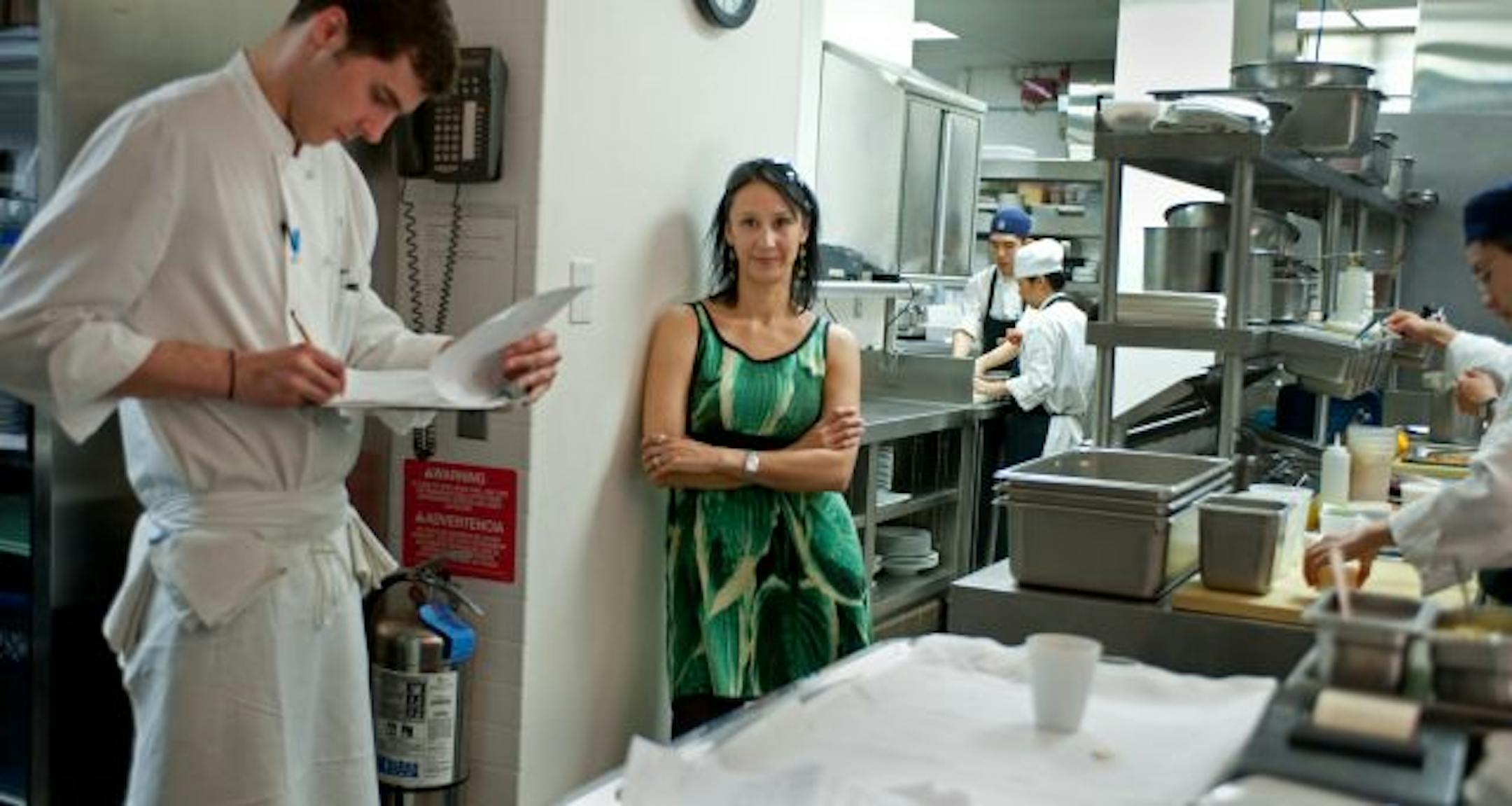 English author Monica Ali, her latest book is " In the Kitchen".