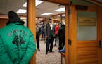 Longtime Minneapolis community activist Al Flowers stood in the the City Hall office of Mayor Jacob Frey before members of the Safe Street Coalition s