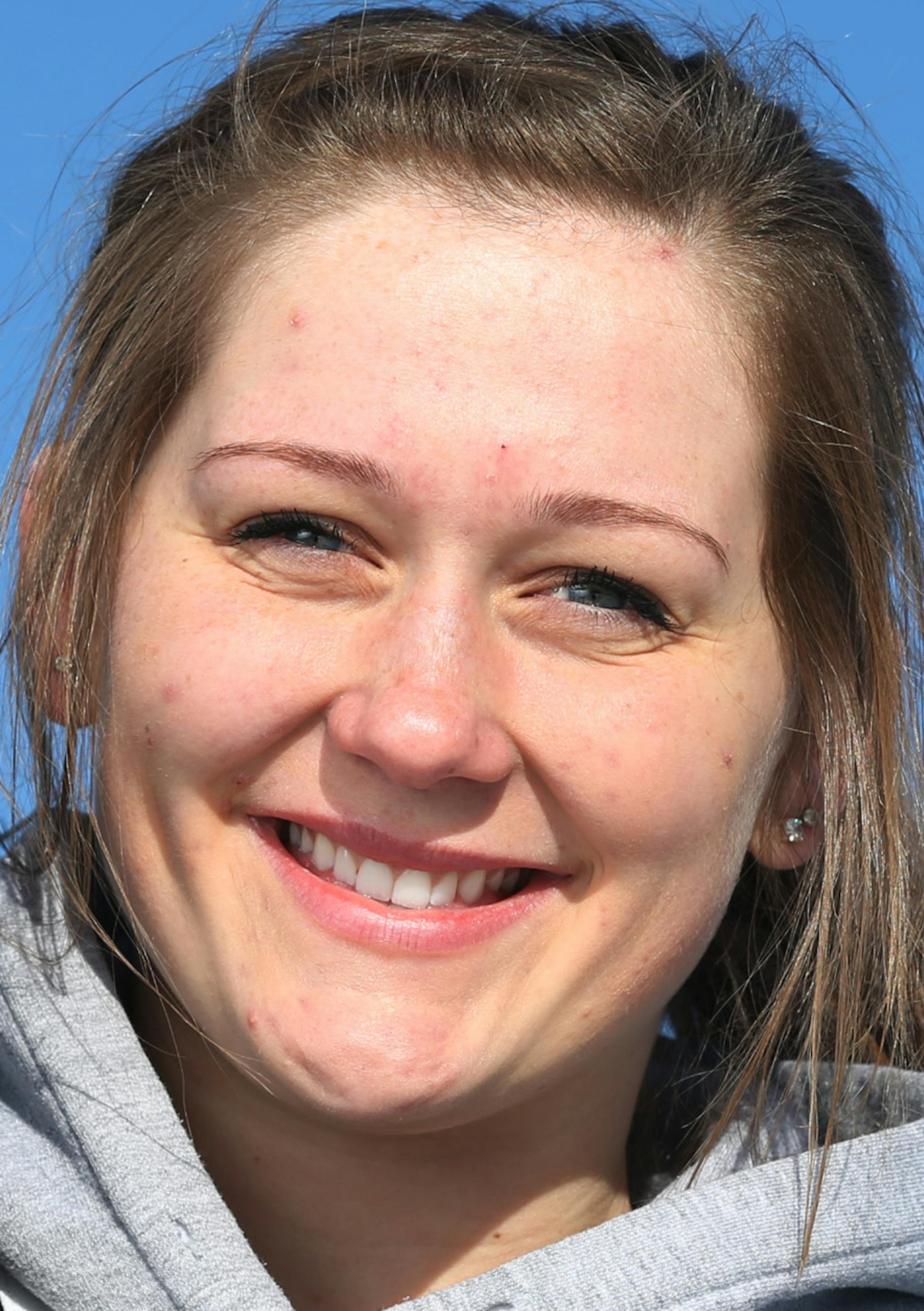 Portrait of Star Tribune All-Metro girls' hockey first team Mekenzie Steffen, Hill-Murray Sunday Feb 07 2016 in Minneapolis,MN. ] Jerry Holt/Jerry.Holt@Startribune.com