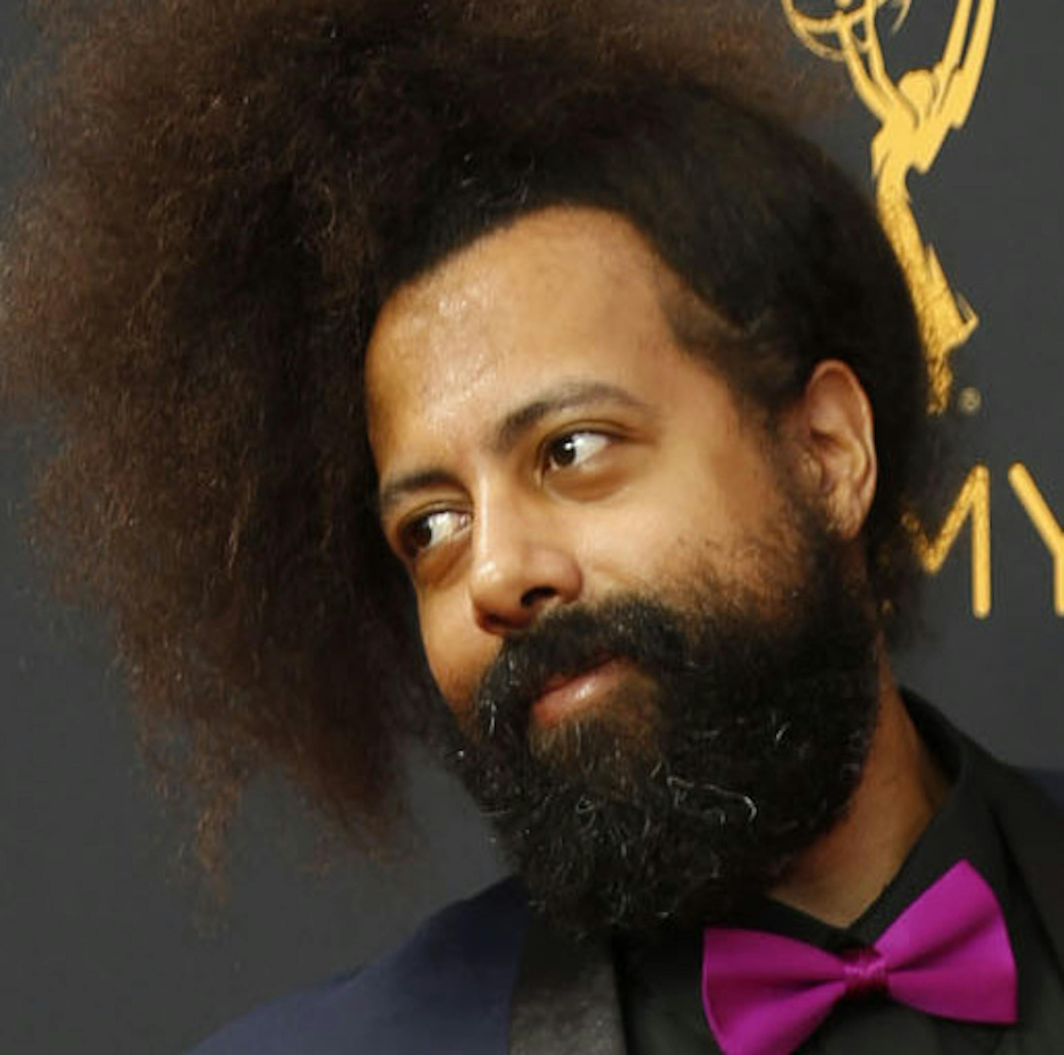 Reggie Watts arrives at the 68th Primetime Emmy Awards at the Microsoft Theater in Los Angeles on Sunday, Sept. 18, 2016. (Jay L. Clendenin/Los Angeles Times/TNS) ORG XMIT: 1190371