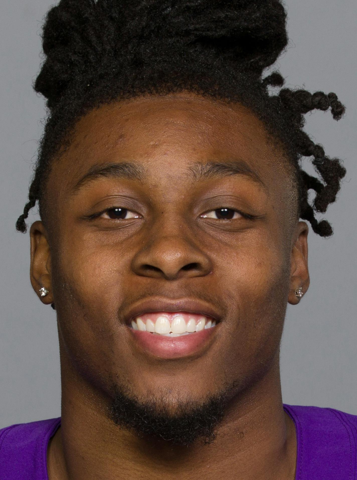 This is a 2018 photo of Mike Boone of the Minnesota Vikings NFL football team. This image reflects the Minnesota Vikings active roster as of Thursday, May 3, 2018 when this image was taken. (AP Photo) ORG XMIT: NFLHS18