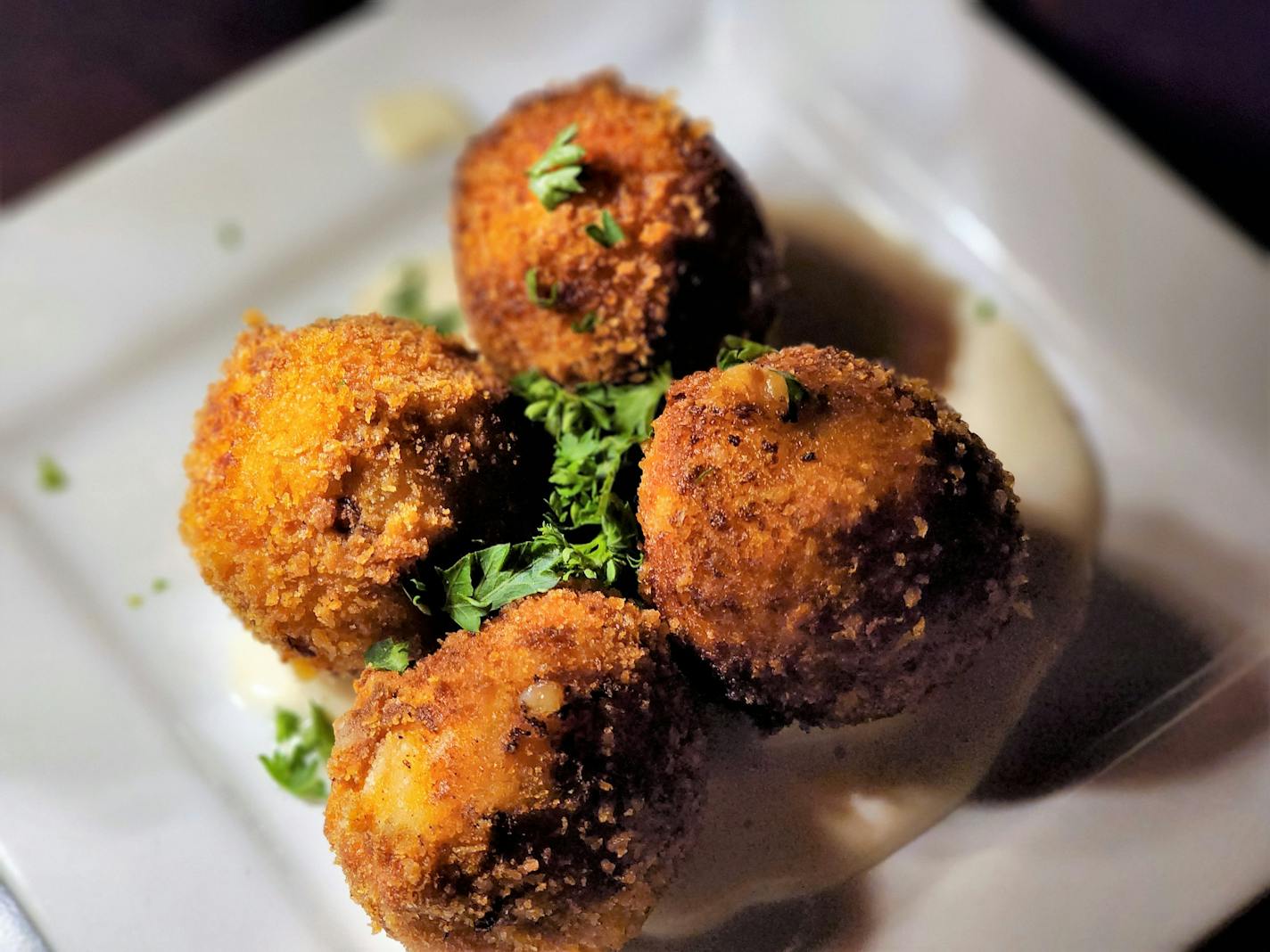 Solera's croquettes at the Mudd Room