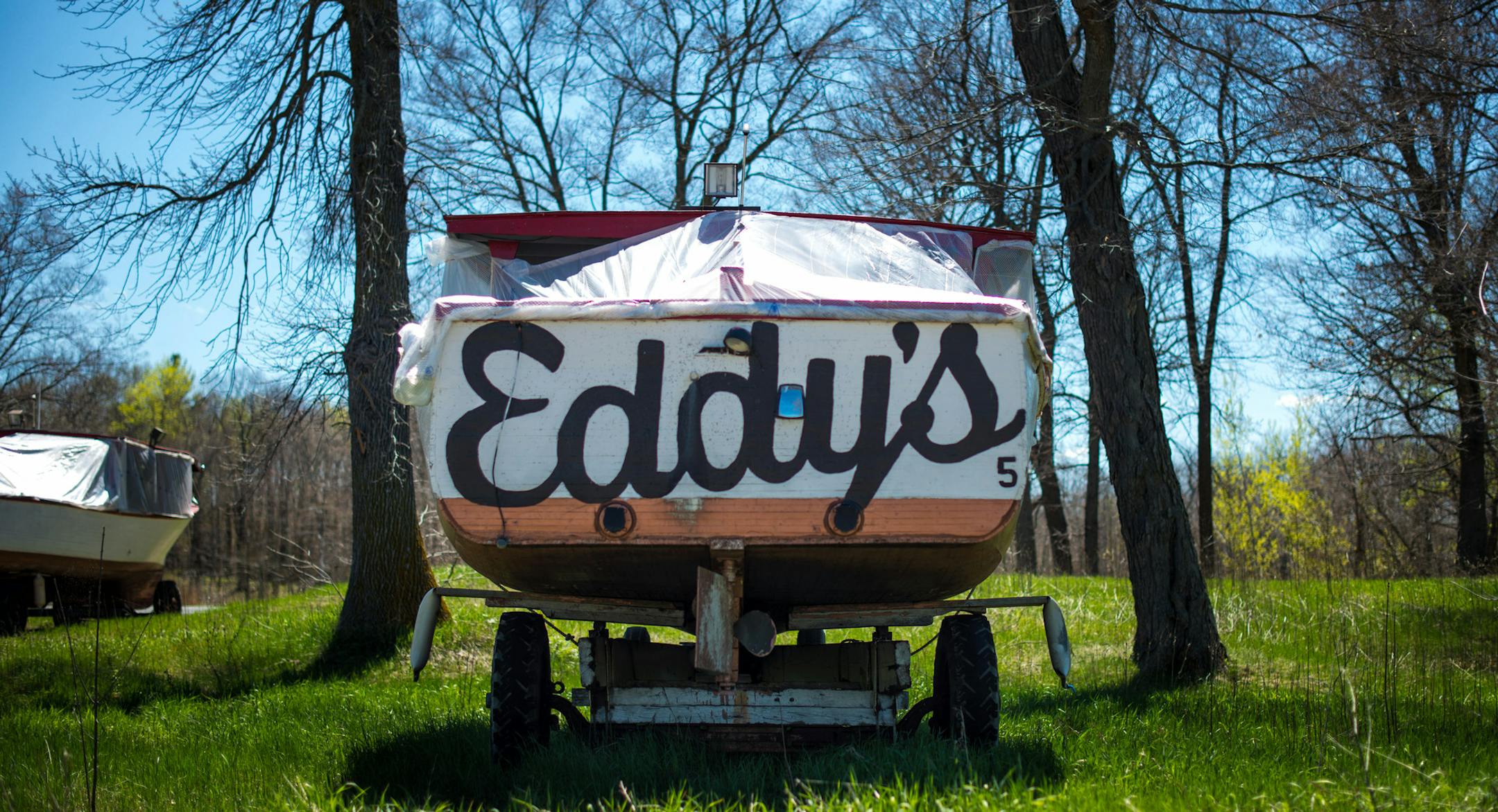 Eddy's, resort in Onamia is being torn down and will be replace by a replaced with a plush new resort. The fishing party boats will remain in dry dock this year. ] Thursday, May 22, 2014 GLEN STUBBE * gstubbe@startribune.com