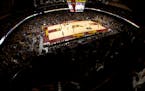 Fans watched the Minnesota Golden Gophers take on the Iowa Hawkeyes in the third quarter Wednesday, February 28, 2024, at Williams in Minneapolis, Min