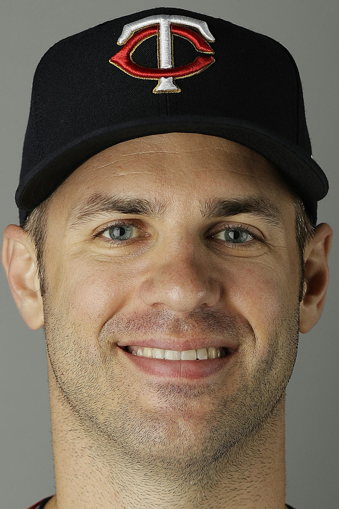 This is a 2017 photo of Joe Mauer of the Minnesota Twins baseball team. This image reflects the 2017 active roster as of Thursday, Feb. 23, 2017 when this image was taken. (AP Photo/David Goldman) ORG XMIT: FLDG101