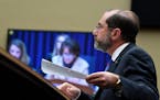 Health and Human Services Secretary Alex Azar was questioned by House Commerce subcommittee chair Rep. Anna Eshoo, D-Calif., on Wednesday, Feb. 26, 20