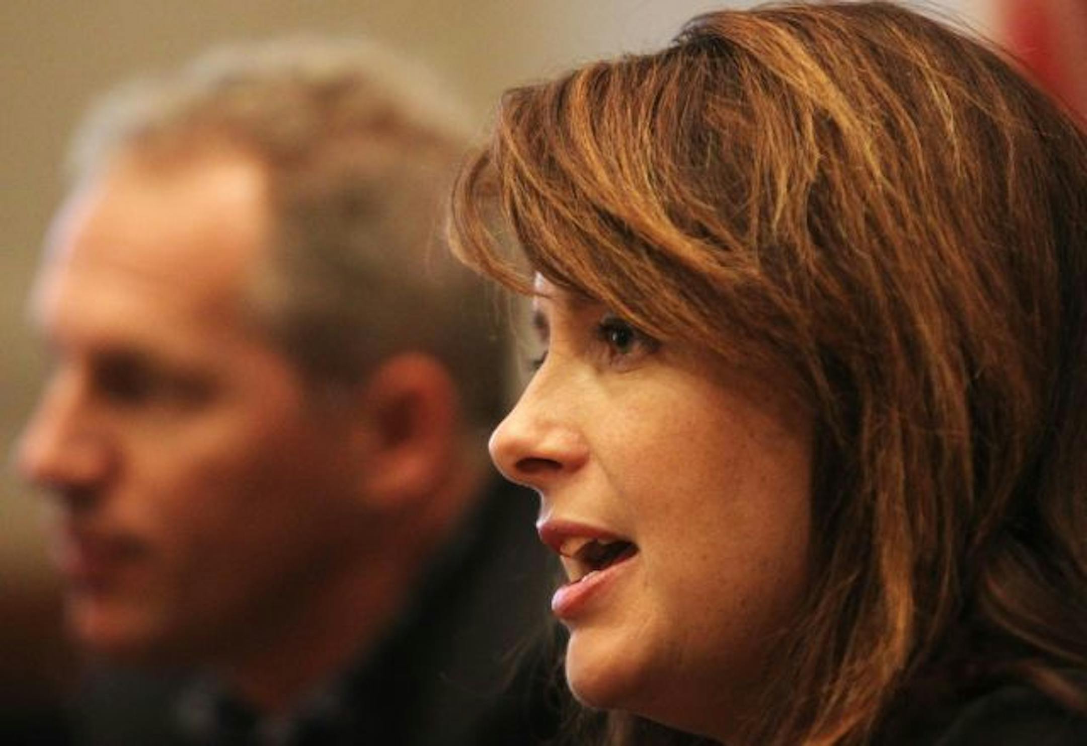 The incoming Senate majority leader, Amy Koch of Buffalo, is in charge of steering the Senate's agenda. She has already shut the door on Gov.-elect Mark Dayton's plan to raise taxes.