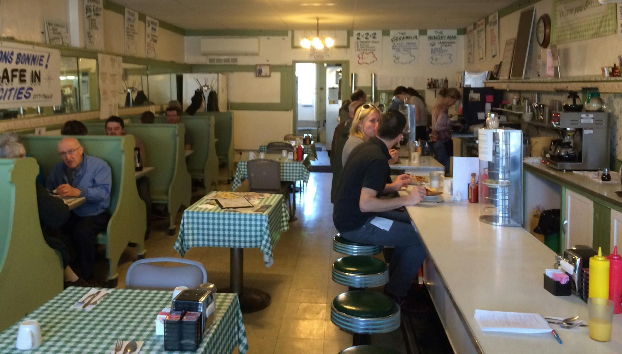 Bonnie's Cafe is closing its doors. Photo by Rick Nelson, Star Tribune