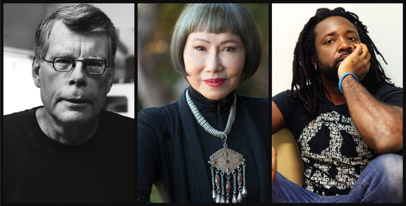 Stephen King, Amy Tan and Marlon James are among the big-name writers who are headed to Wordplay in Minneapolis.