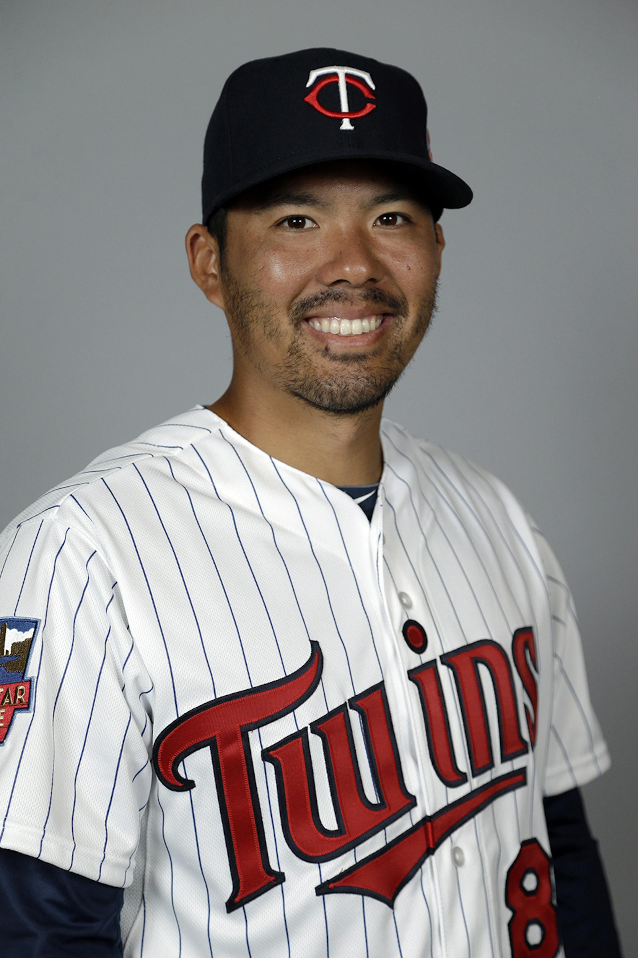 This is a 2014 photo of catcher Kurt Suzuki of the Minnesota Twins baseball team. This image reflects the Twins active roster as of Tuesday, Feb. 25, 2014 when this image was taken. (AP Photo/Steven Senne) ORG XMIT: FLSR1