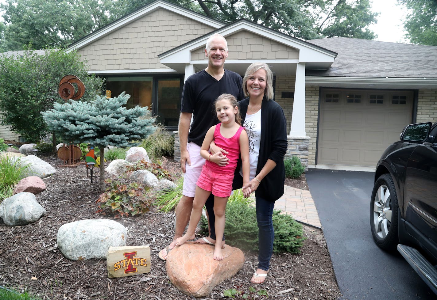 Jon and Angie Whitcomb had to scramble when their Prior Lake house sold the day it was listed. With their daughter, Grace, they now live in Edina.