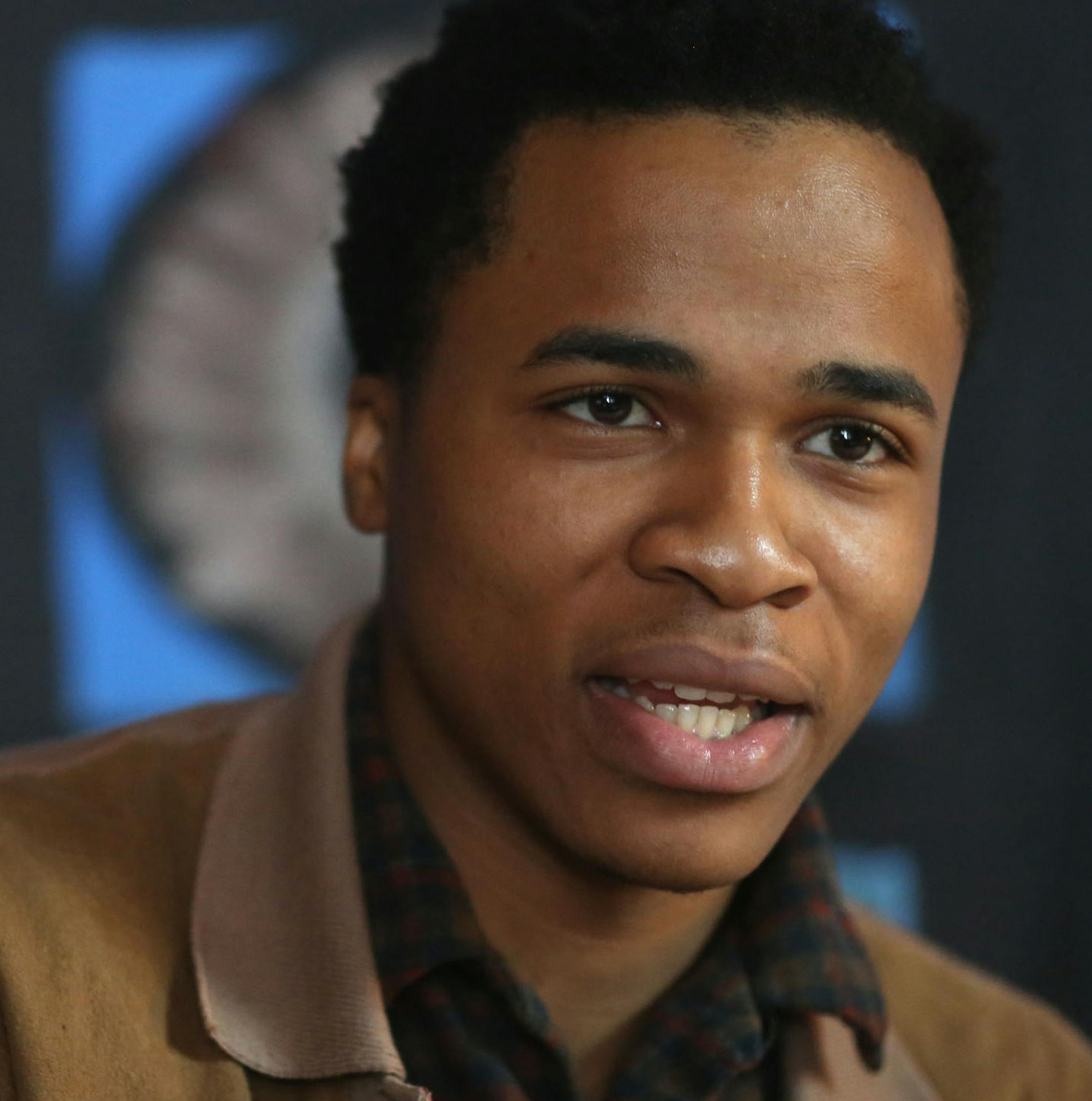 Rapper Allan Kingdom talked about his musical path in the house of Sergio "Checho" Freire where they have recorded videos and worked on some songs in South St. Paul Wednsday, January 15, 2014. ] (KYNDELL HARKNESS/STAR TRIBUNE) kyndell.harkness@startribune.com
