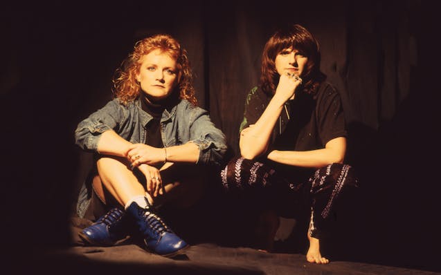 Emily Saliers, left, and Amy Ray look back at their musical contributions in "Indigo Girls: It's Only Life After All."