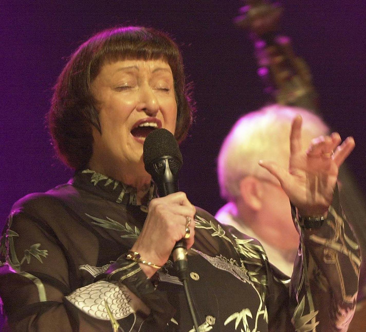 Jazz singer Sheila Jordan.
(Photo by Paulo Pacheco)