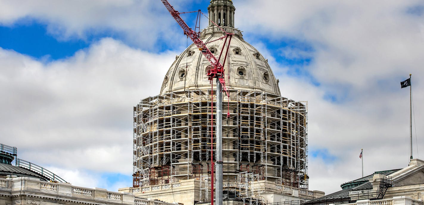 Construction will make the State Capitol unavailable for the special legislative session, the eighth in the past decade.