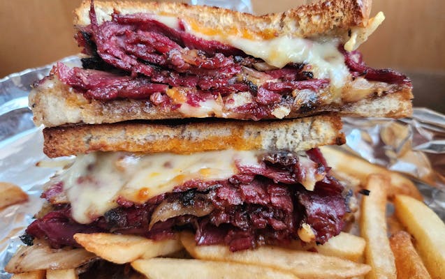 A Reuben from Nighthawks Diner + Bar has a standout housemade pastrami.