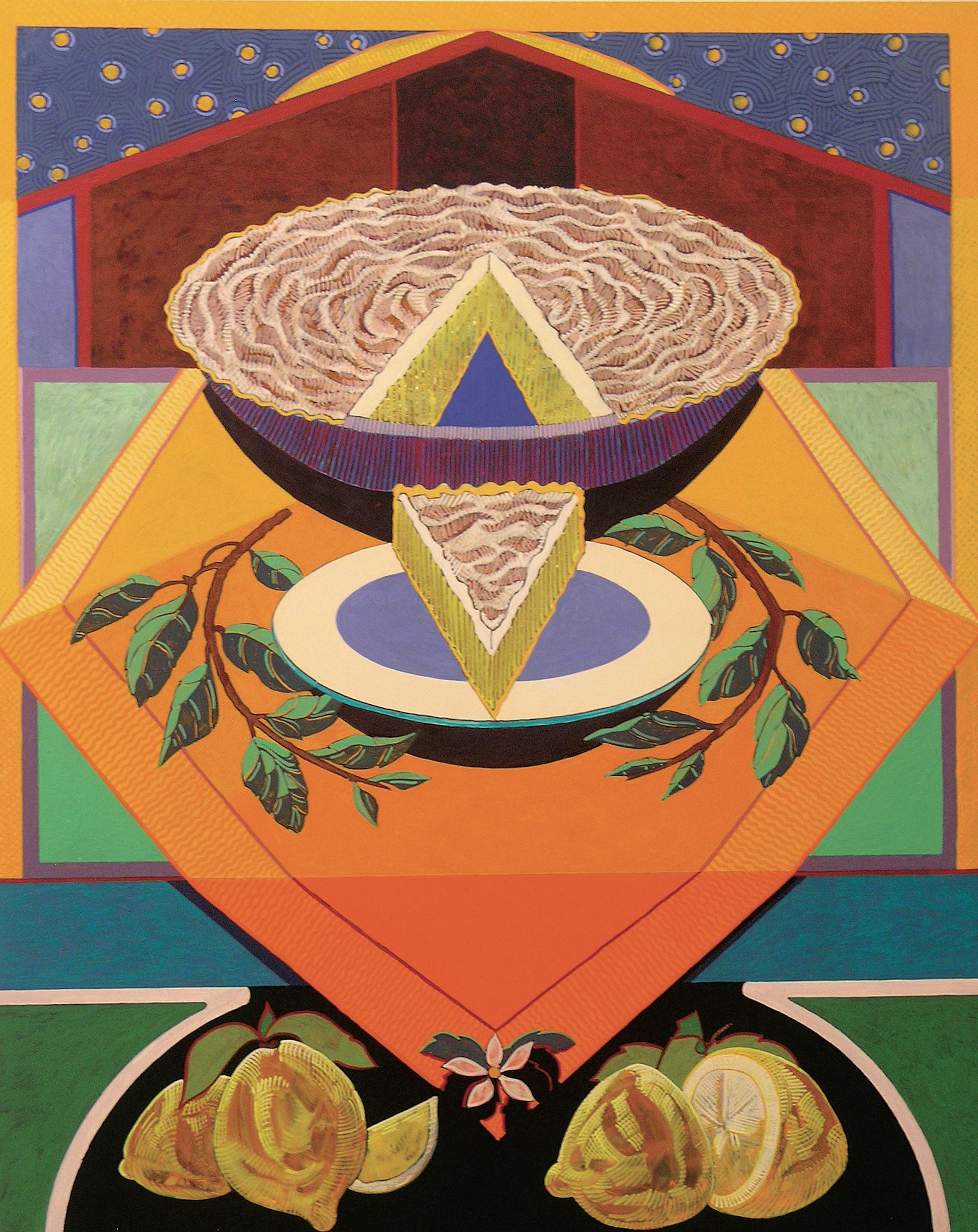 ìThe Gold of Solarityî 20î x 16î, egg tempera on panel, 2014. Marley Kaul