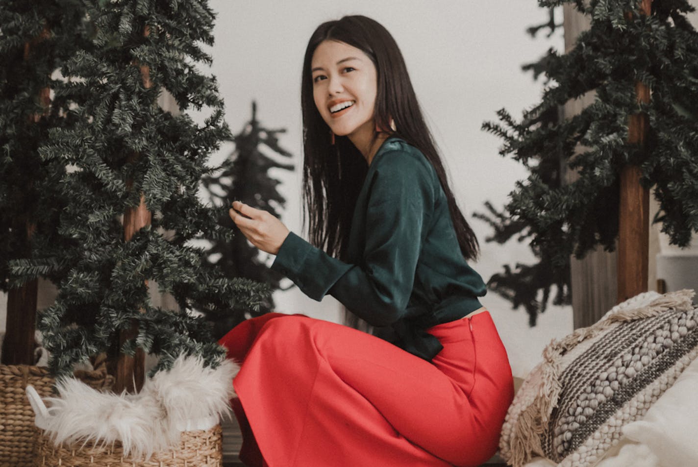 Cindi Yang started decorating her home for Christmas the day after Halloween this year. "With everything that's happened in 2020, I think people are really looking forward to something a little more positive and exciting like the holiday season."