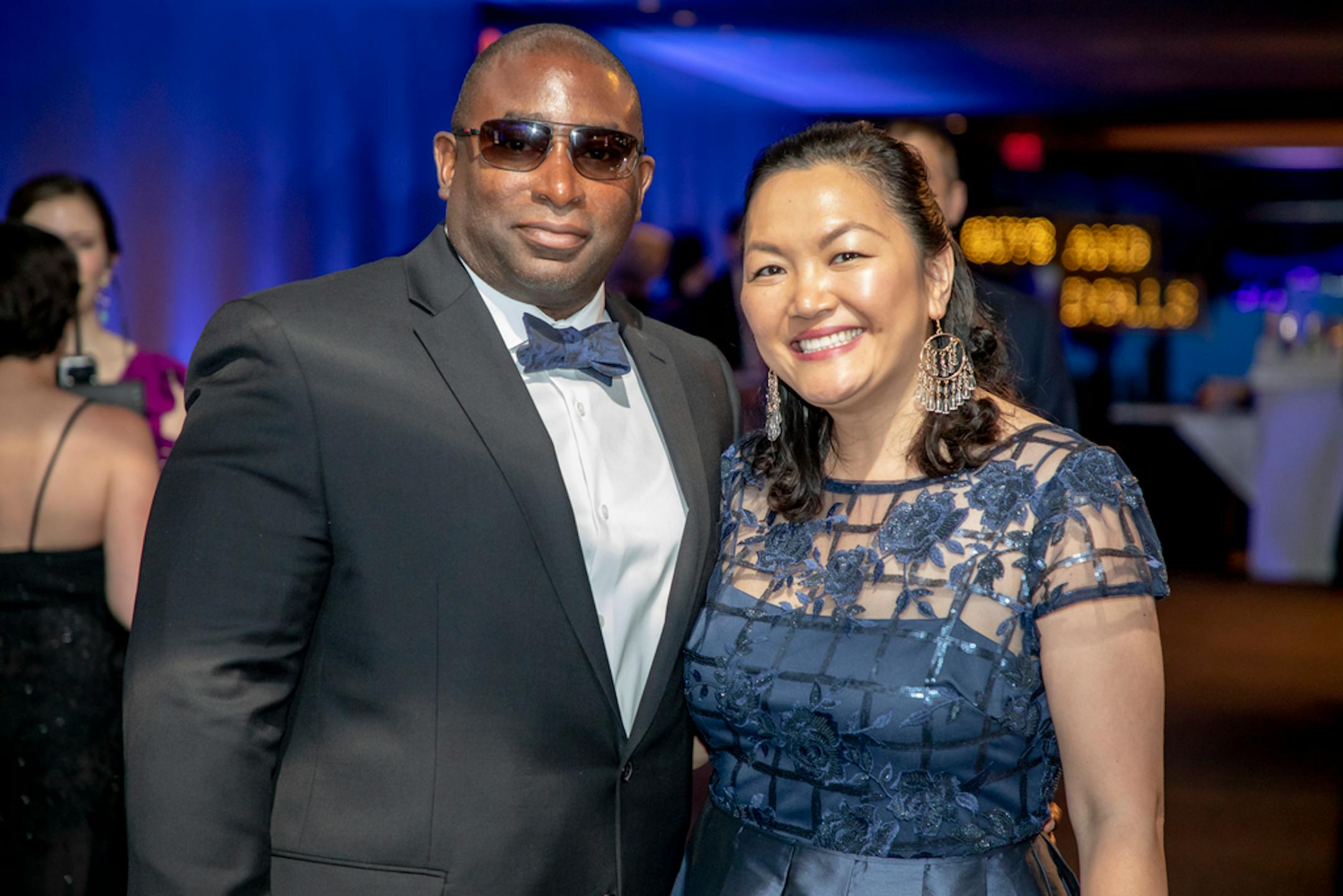 Japel and Praveena Hook at the 2019 Guthrie Gala.