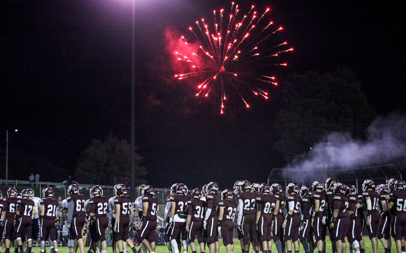 South St. Paul celebrated a win by shooting off fireworks in 2017