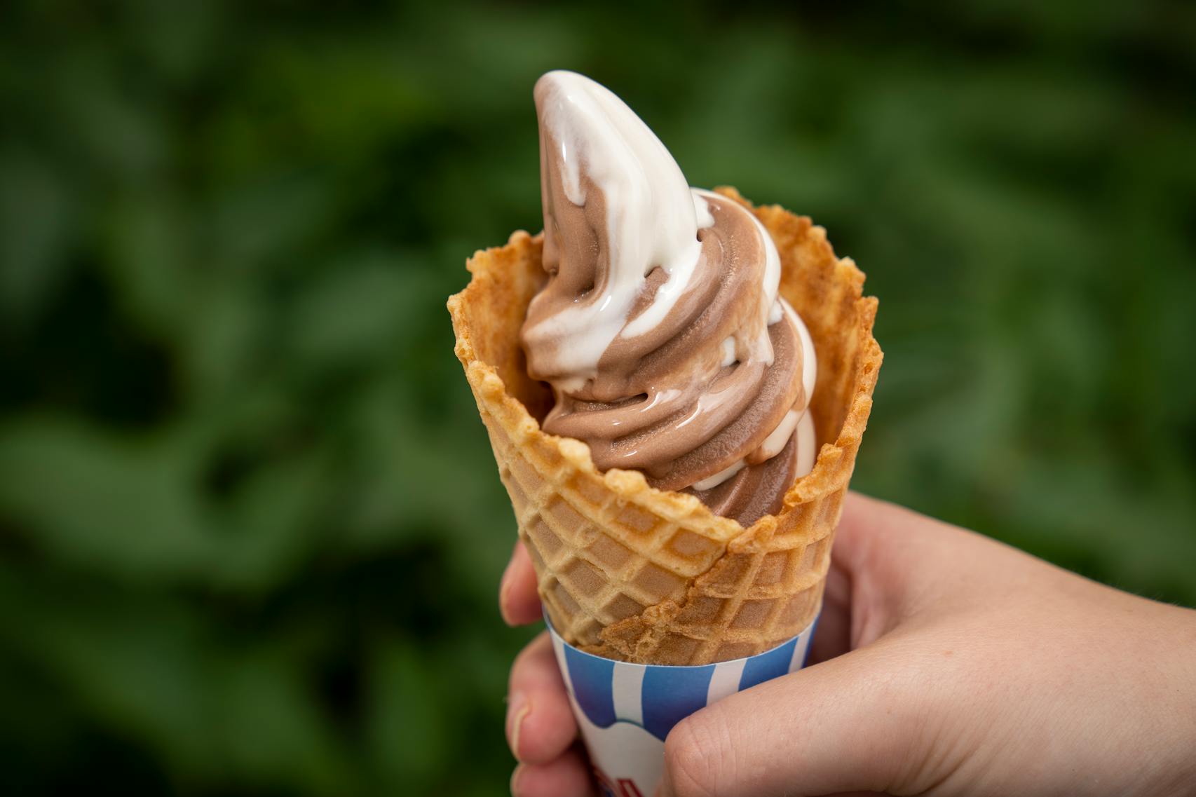 Oat Milk Soft Serve from The Dairy Bar. The new foods of the 2023 Minnesota State Fair photographed on the first day of the fair in Falcon Heights, Minn. on Tuesday, Aug. 8, 2023. ] LEILA NAVIDI • leila.navidi@startribune.com