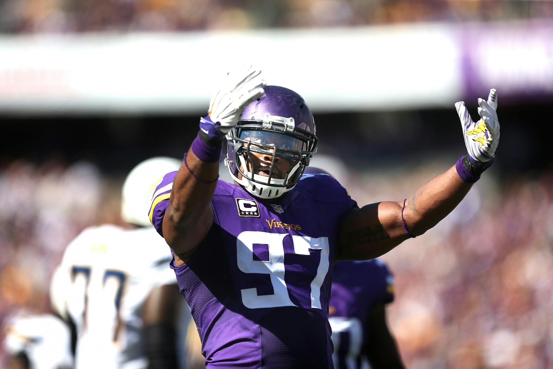 Minnesota Vikings defensive end Everson Griffen (97)