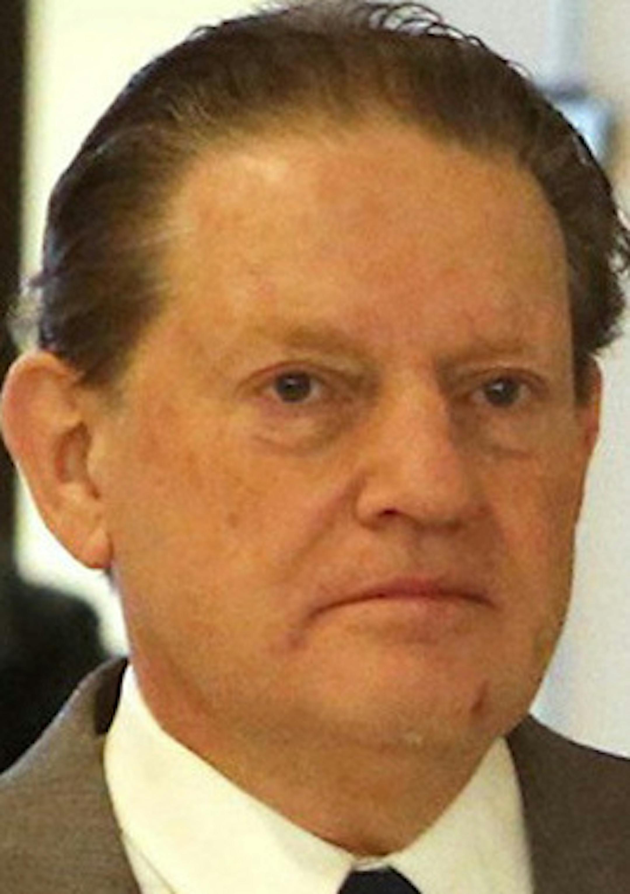 Byron Smith, left, heads into court with his lawyer, Steve Meshbesher, during the Smith's trial in the shooting deaths of 17-year-old Nick Brady and 18-year-old Haile Kifer, at the Morrison County Courthouse in Little Falls, Minn., on Tuesday, April 29, 2014. (David Joles/Minneapolis Star Tribune/MCT) ORG XMIT: 11523321 ORG XMIT: MIN1404291657402715