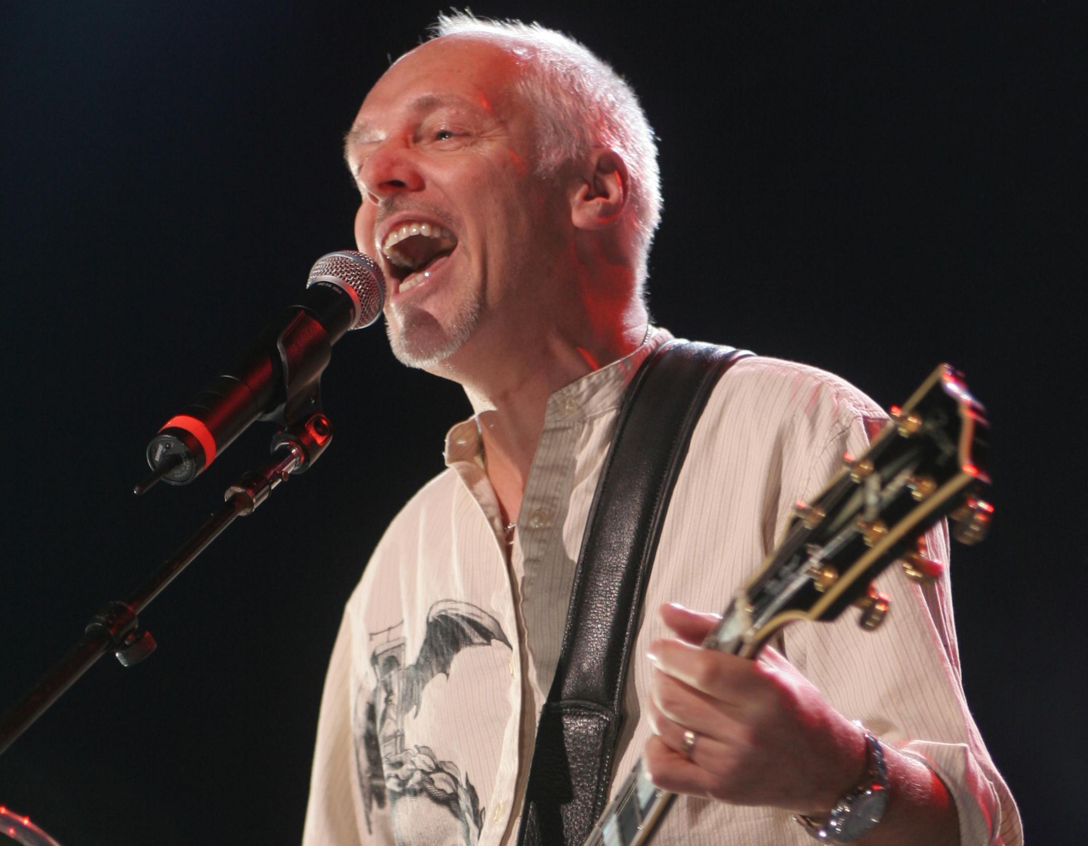 FILE -- Peter Frampton performs at the Jammy Awards show at Madison Square Garden in New York, April 20, 2006. In two interviews released on Feb. 23, 2019, one with CBS News and one with Rolling Stone, Frampton said he had a degenerative muscle disease called inclusion body myositis, also known as IBM. The disease causes muscles to weaken over time but generally does not affect life expectancy. (Rahav Segev/The New York Times)