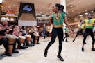 Romel T., 10, danced during a performance by the Heart and Soul Drum Academy and the Friendship Academy of the Arts at MSP. ] ANTHONY SOUFFLE &#xef; a