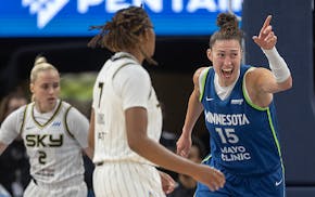 Jessica Shepard returns to the Lynx this season as a depth player.