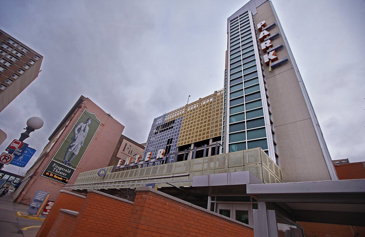 World Trade Center Parking Ramp in downtown St. Paul.