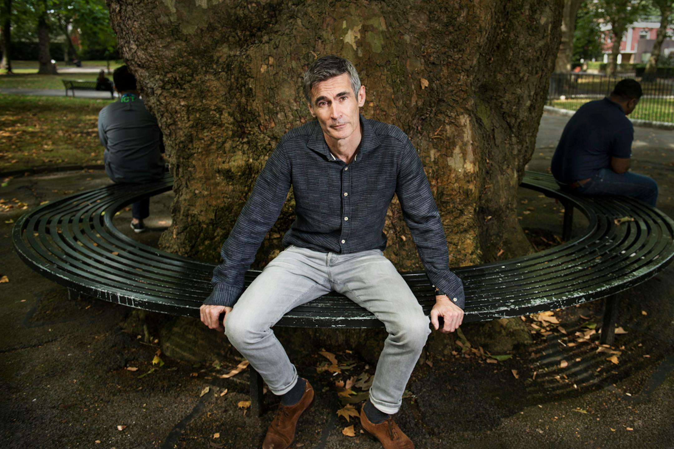 Author Andrew Miller.