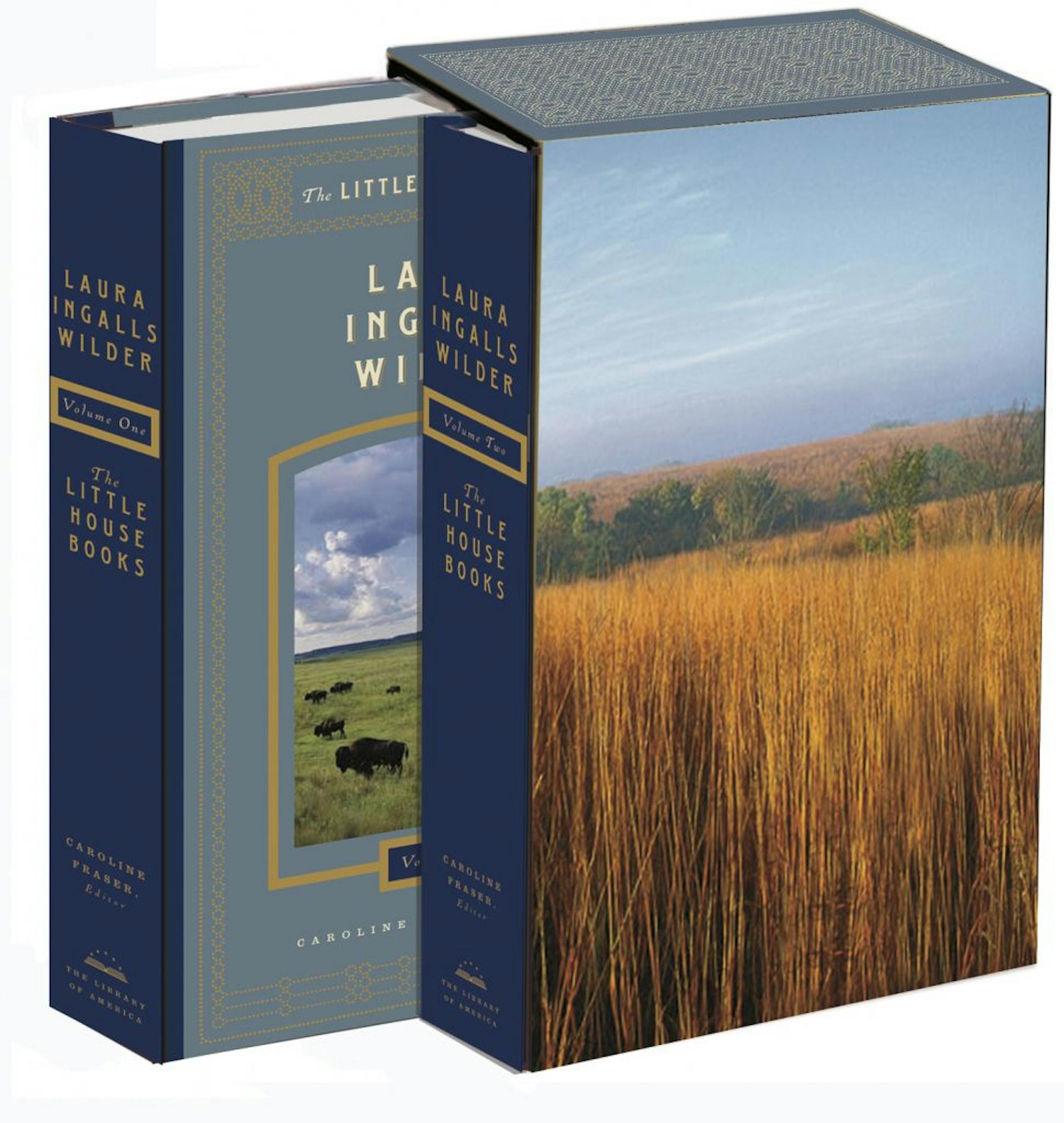 A boxed set of Laura Ingalls Wilder's "Little House" books.